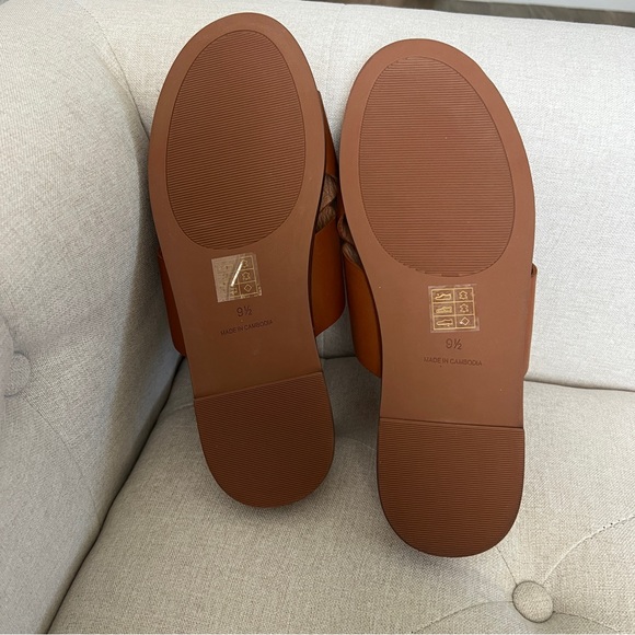 Madewell NEW The Louisa Crisscross Slide SIZE 9.5 - Picture 9 of 10